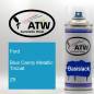 Preview: Ford, Blue Candy Metallic Tricoat, Z9: 400ml Sprühdose, von ATW Autoteile West.